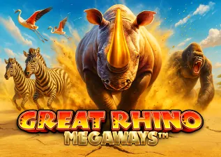 สล็อต เว็บตรง Great Rhino Megaways ทดลองเล่นฟรี
